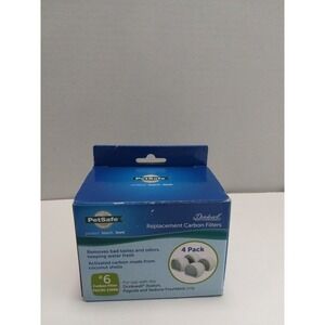 PetSafe Drinkwell PAC00-13906 Carbon Filters 4-Pack for Ceramic Avalon & Pagoda